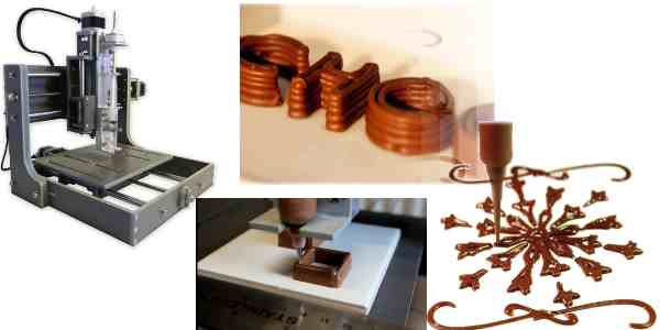 Imprimante 3D Chocolat 
