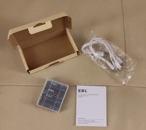 Packaging des piles EBL 3300