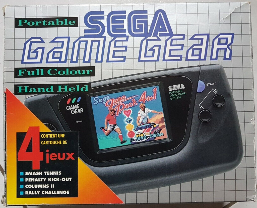 SEGA game gear dans sa boite