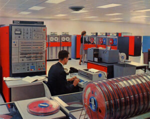 IBM 360 Salle des machines - Histoire