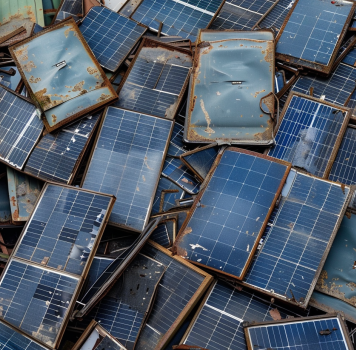 recyclage de panneaux solaires